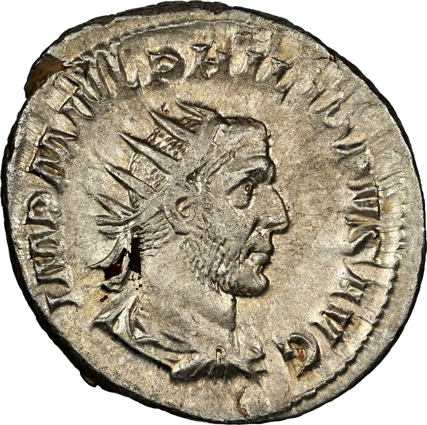 Roman Empire - Philip I - Silver Double-Denarius - NGC AU - RIC:31