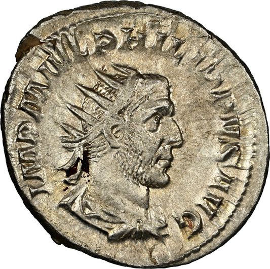 Roman Empire - Philip I - Silver Double-Denarius - NGC AU - RIC:31