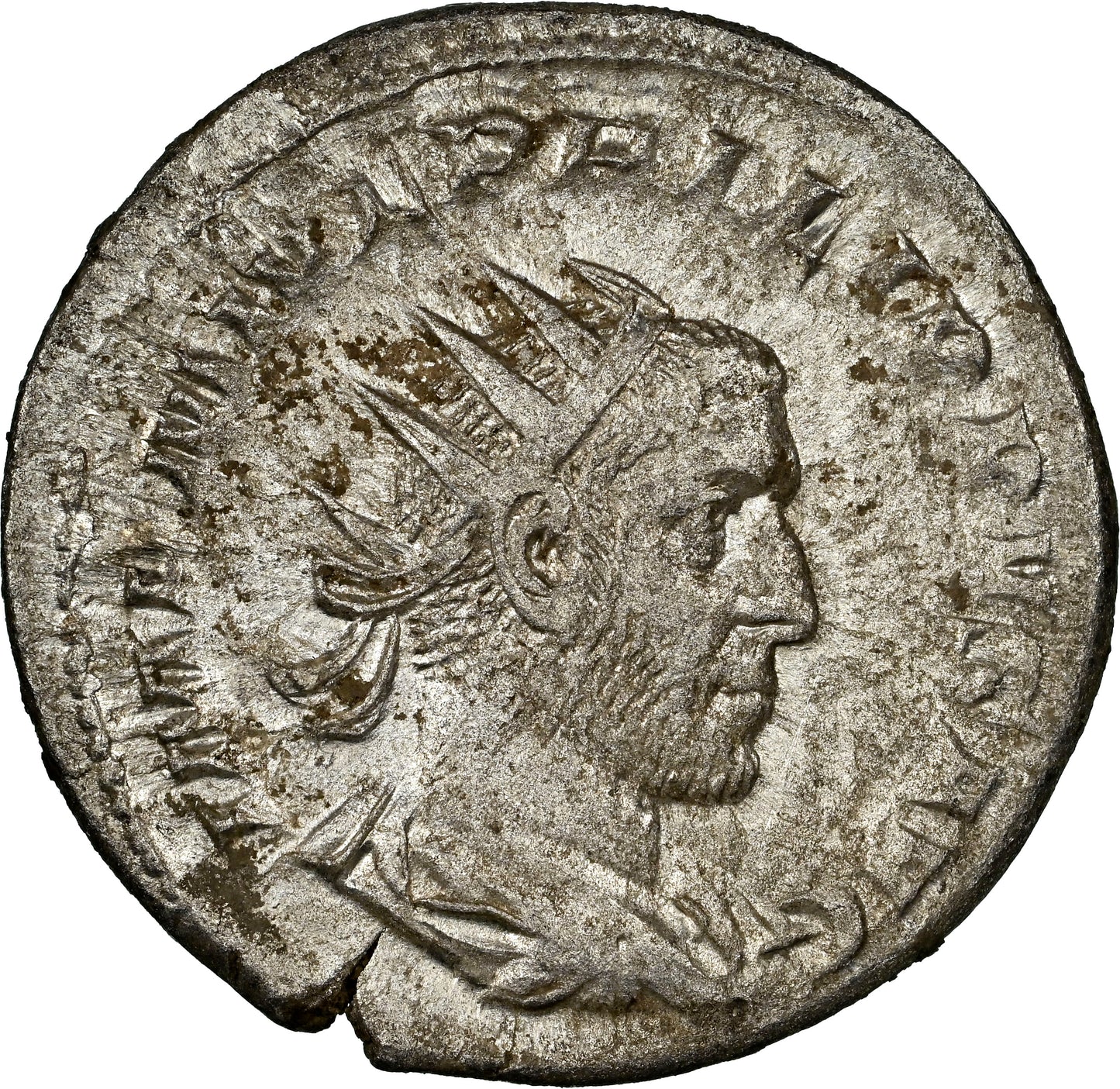 Roman Empire - Philip I - Silver Double-Denarius - NGC Ch XF - RIC:27b