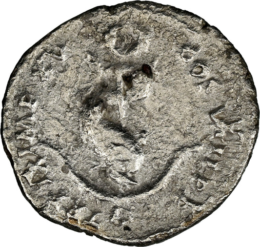 Roman Empire - Titus - Silver Denarius - NGC Ch VF - RIC:112