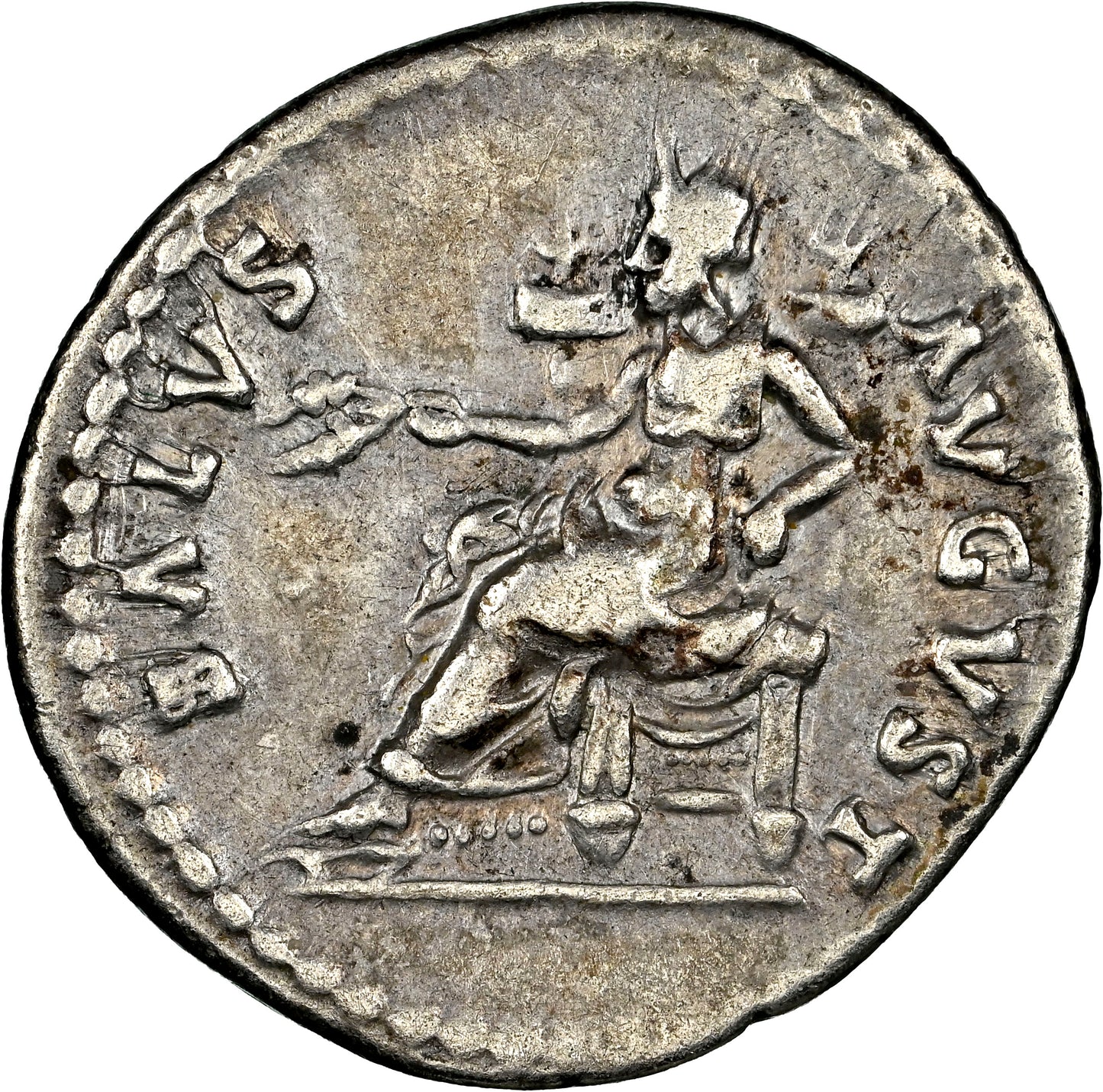 Roman Empire - Domitian - Silver Denarius - NGC VF - RIC:145