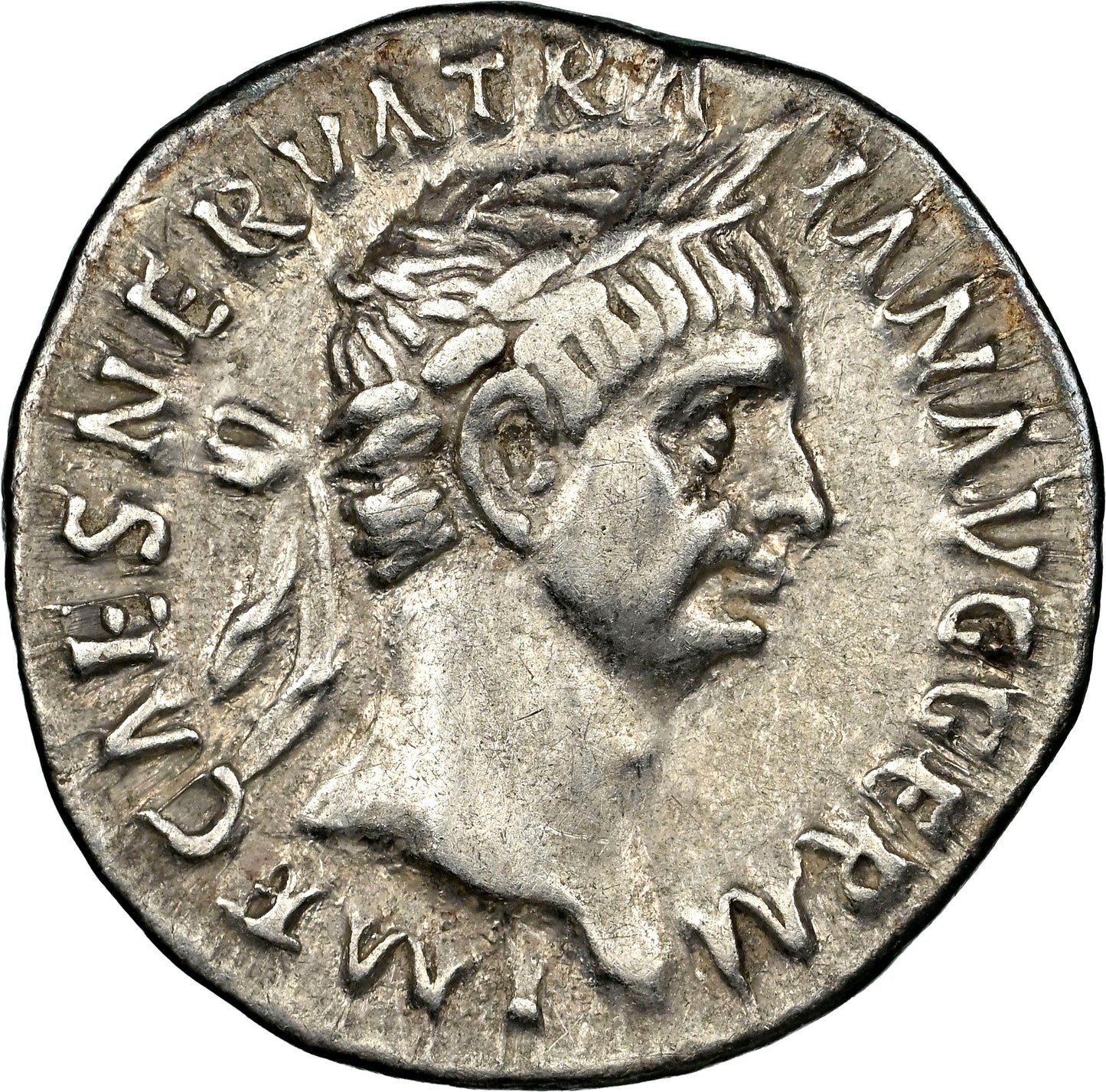Roman Empire - Trajan - Silver Denarius - NGC VF - RIC:17