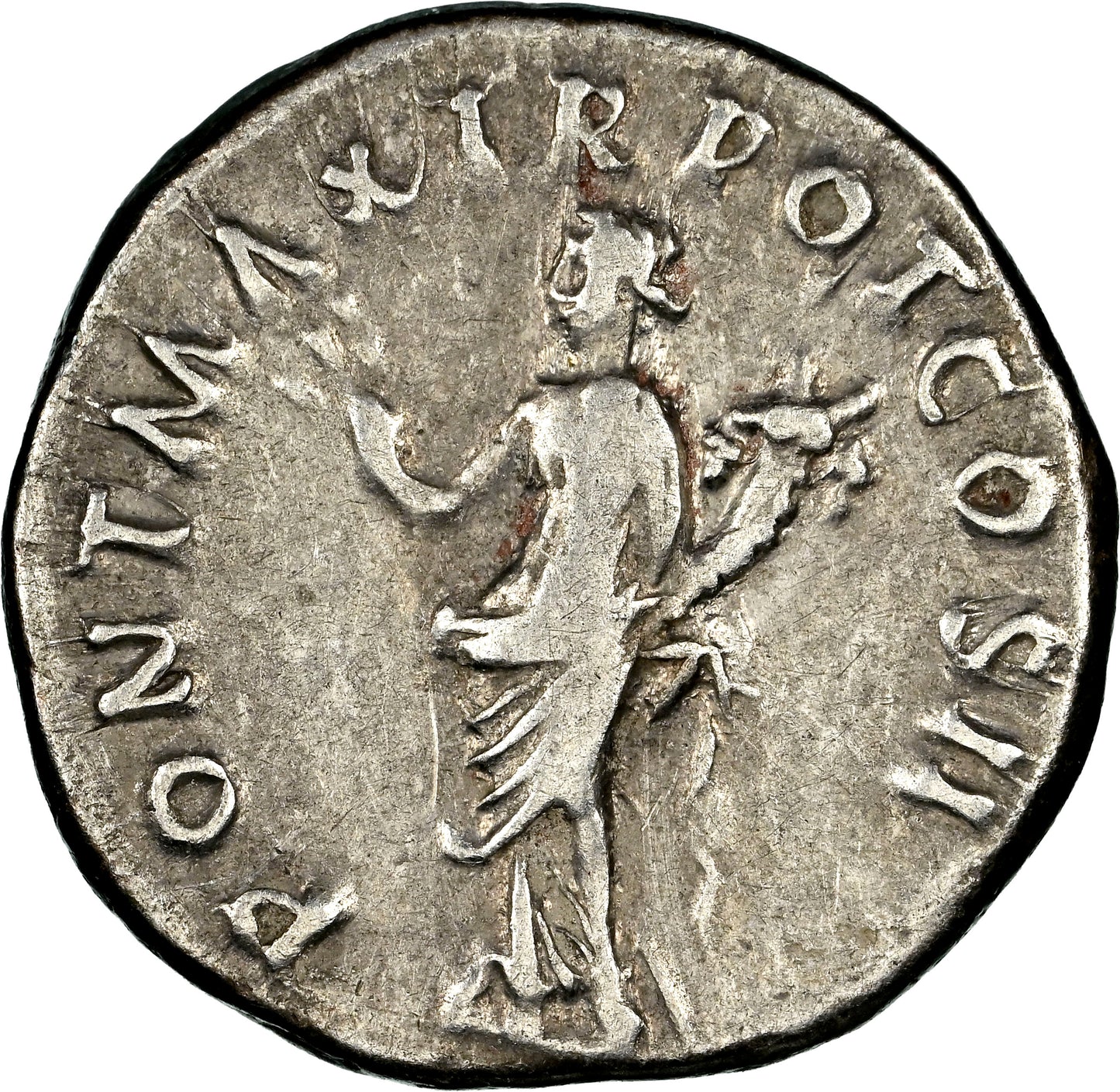 Roman Empire - Trajan - Silver Denarius - NGC VF - RIC:17