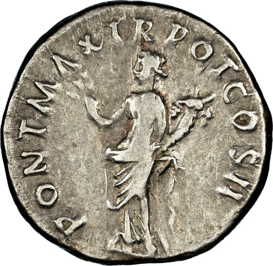 Roman Empire - Trajan - Silver Denarius - NGC VF - RIC:17