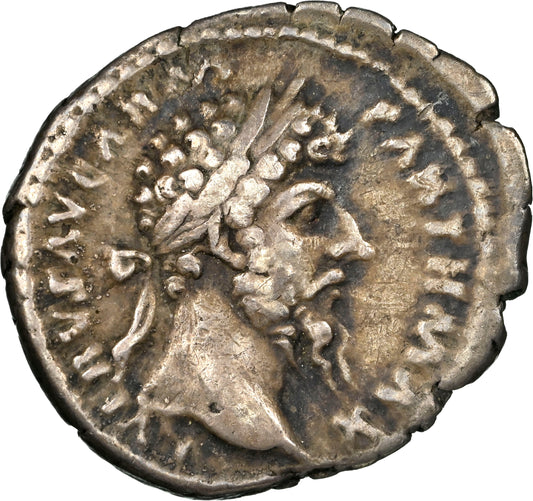 Roman Empire - Lucius Verus - Silver Denarius - NGC VF - RIC:590
