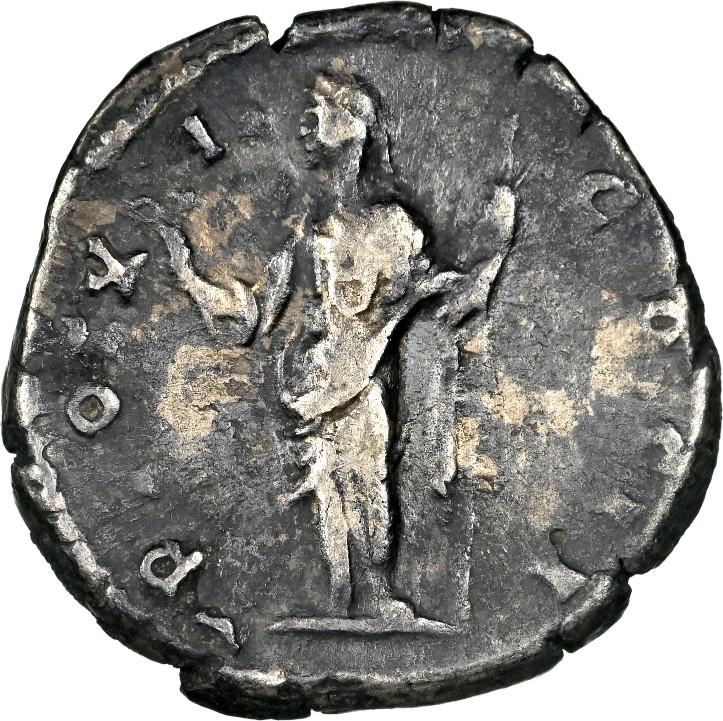 Roman Empire - Marcus Aurelius - Silver Denarius - NGC VF - RIC:429a