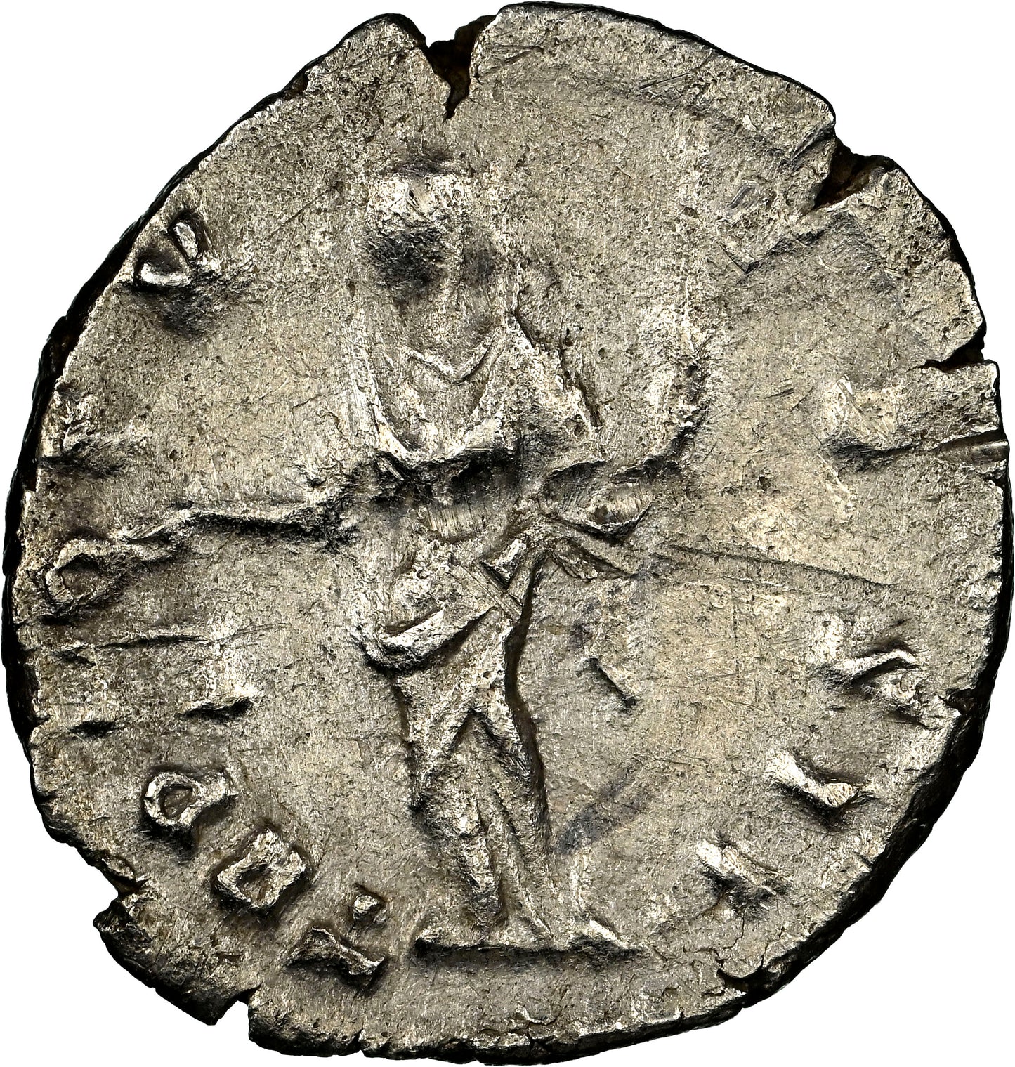 Roman Empire - Marcus Aurelius - Silver Denarius - NGC XF - RIC:466a