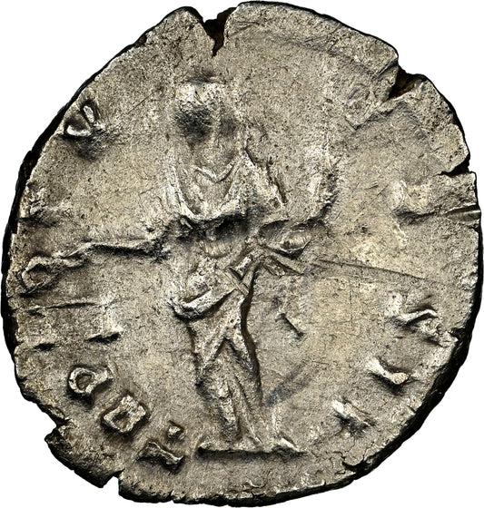Roman Empire - Marcus Aurelius - Silver Denarius - NGC XF - RIC:466a