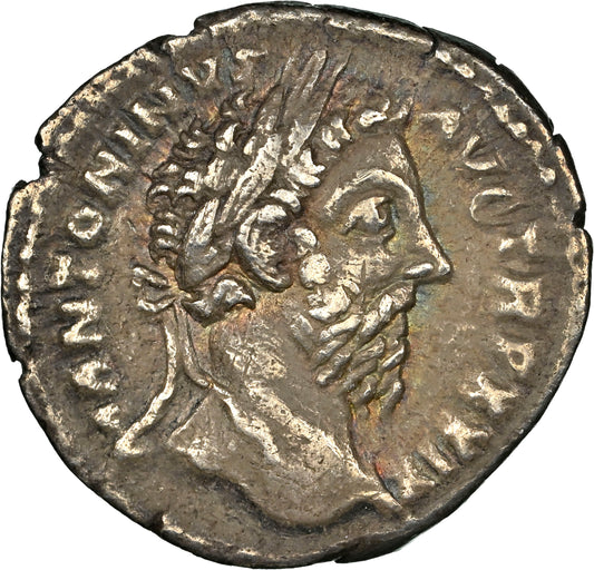 Roman Empire - Marcus Aurelius - Silver Denarius - NGC XF - RIC:314