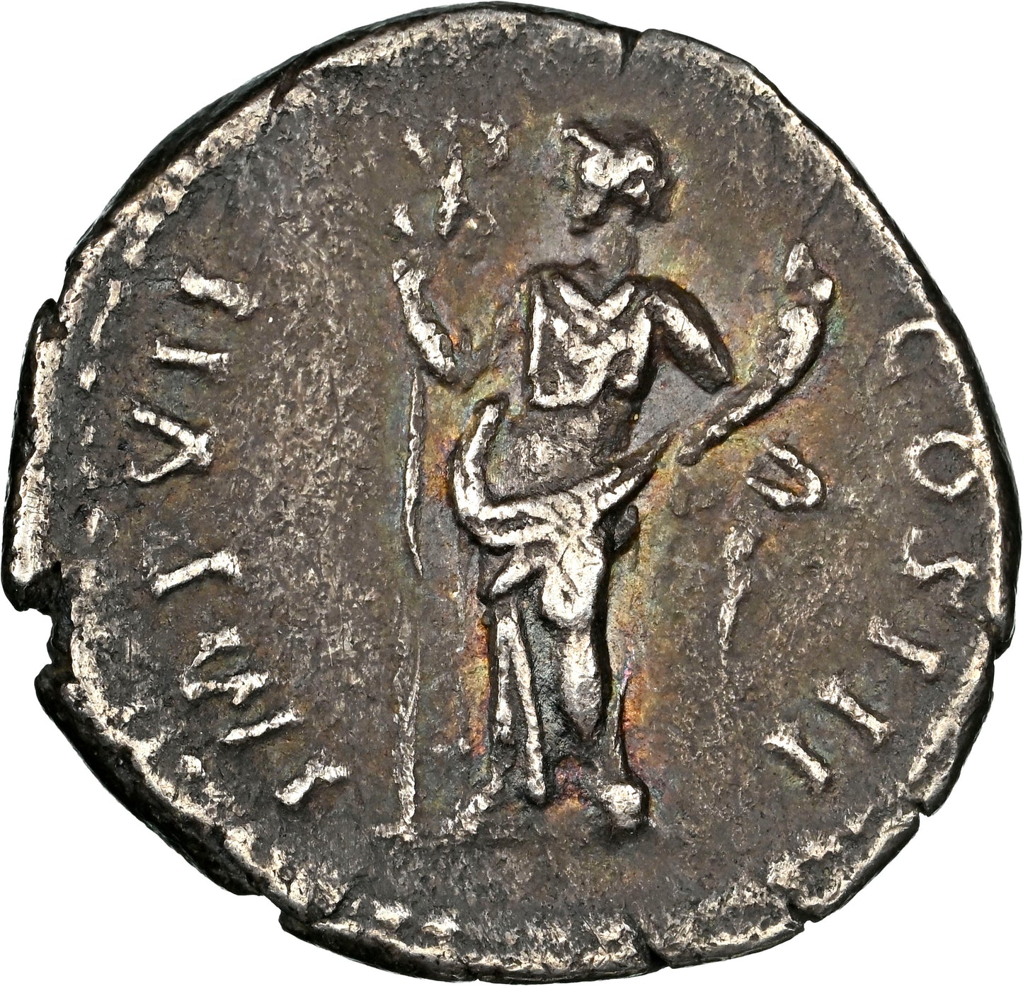 Roman Empire - Marcus Aurelius - Silver Denarius - NGC XF - RIC:314