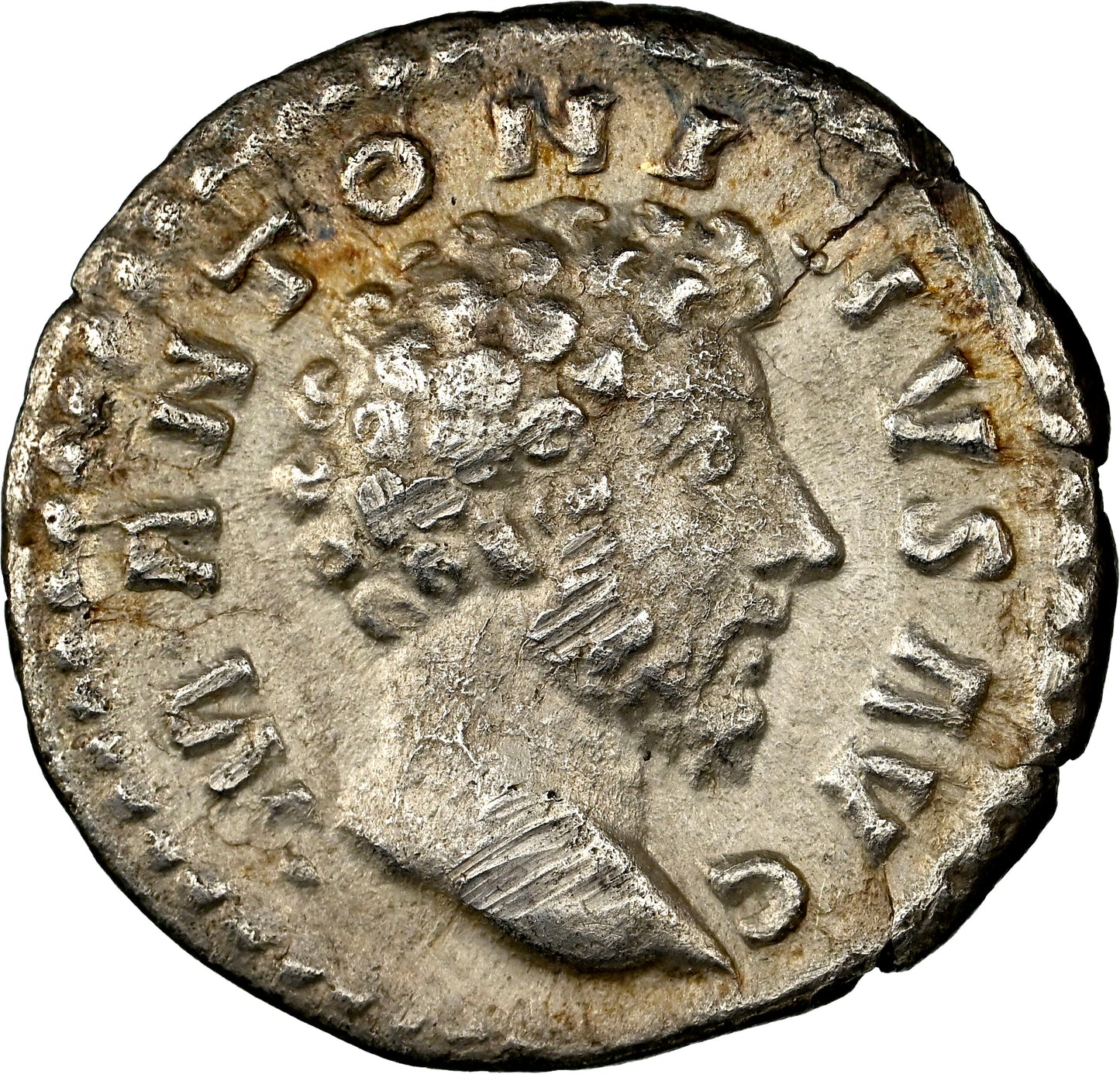 Roman Empire - Marcus Aurelius - Silver Denarius - NGC VF - RIC:35