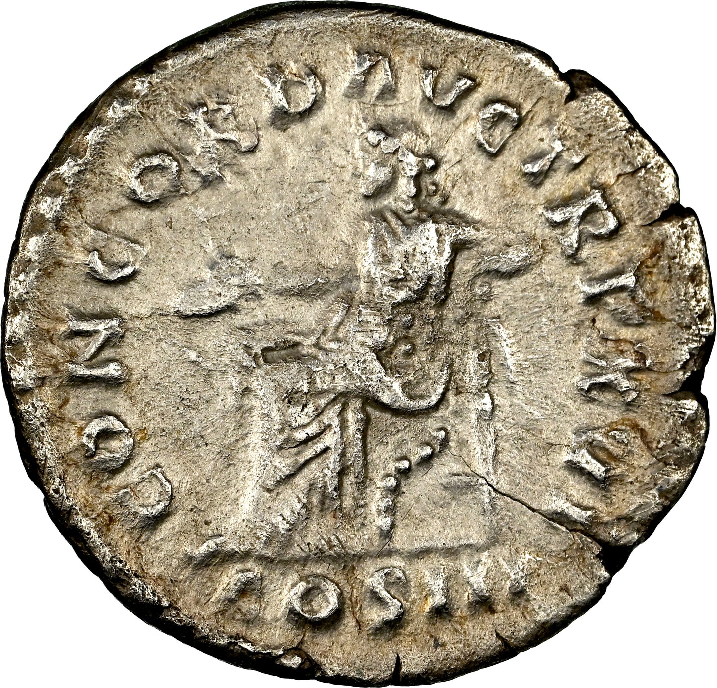 Roman Empire - Marcus Aurelius - Silver Denarius - NGC VF - RIC:35