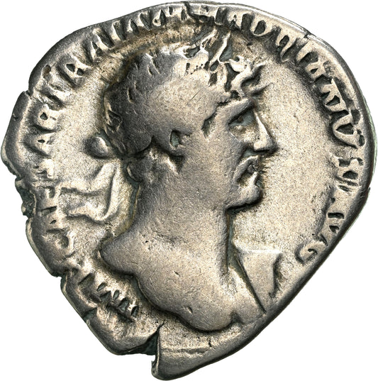 Roman Empire - Hadrian - Silver Denarius - NGC VG - RIC:114