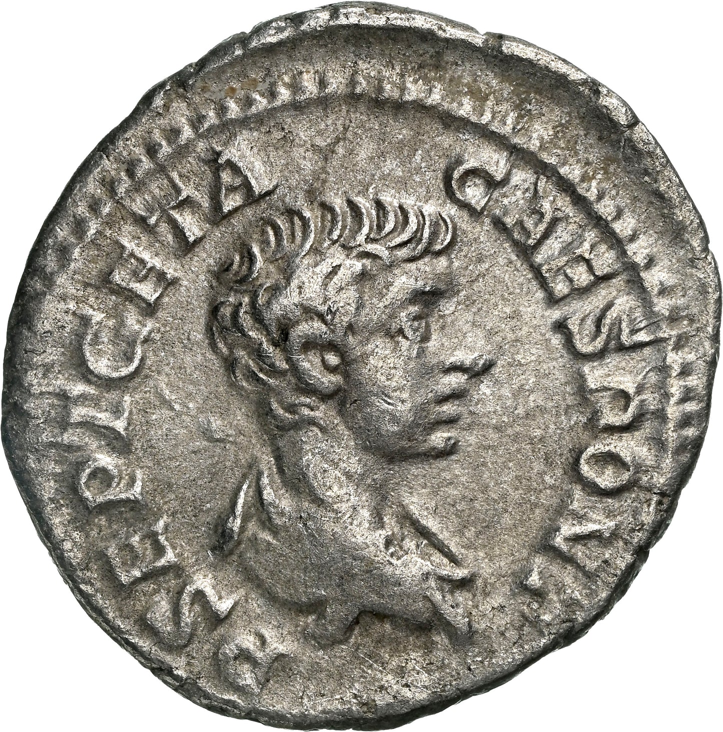 Roman Empire - Geta - Silver Denarius - NGC Ch VF - RIC:9a
