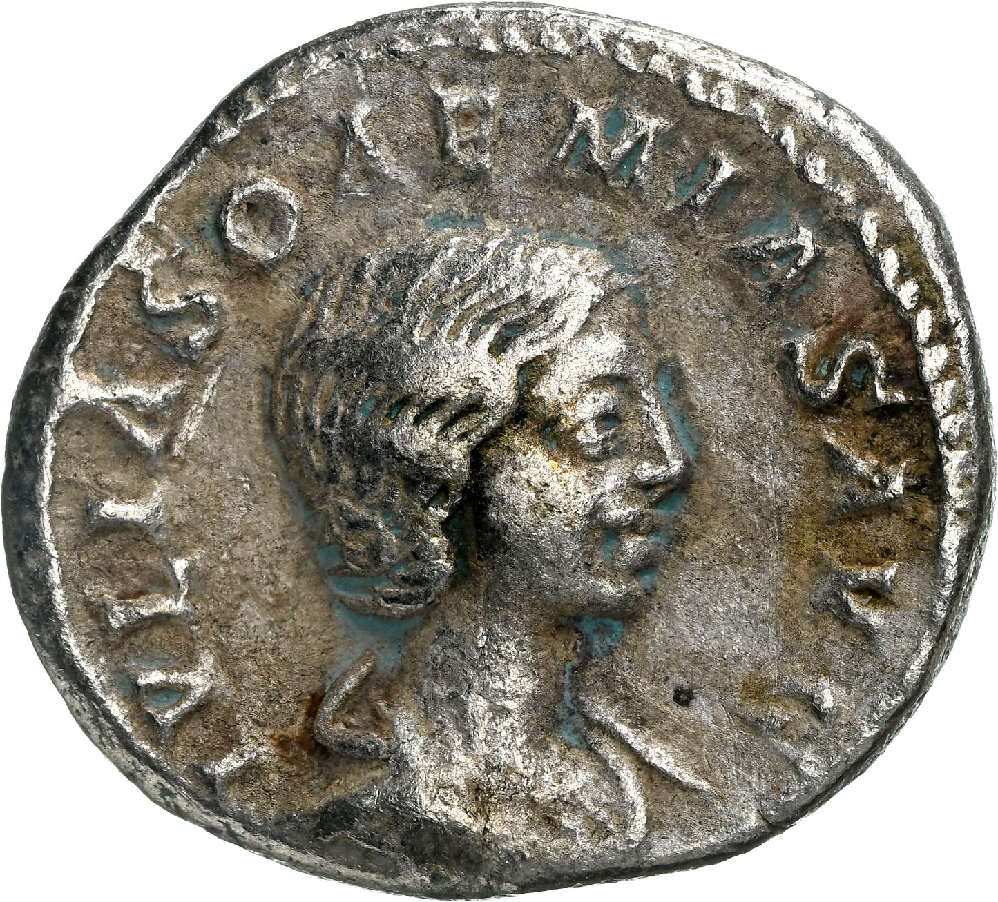 Roman Empire - Julia Soaemias - Silver Denarius - NGC VF - RIC:241