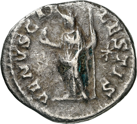 Roman Empire - Julia Soaemias - Silver Denarius - NGC VF - RIC:241