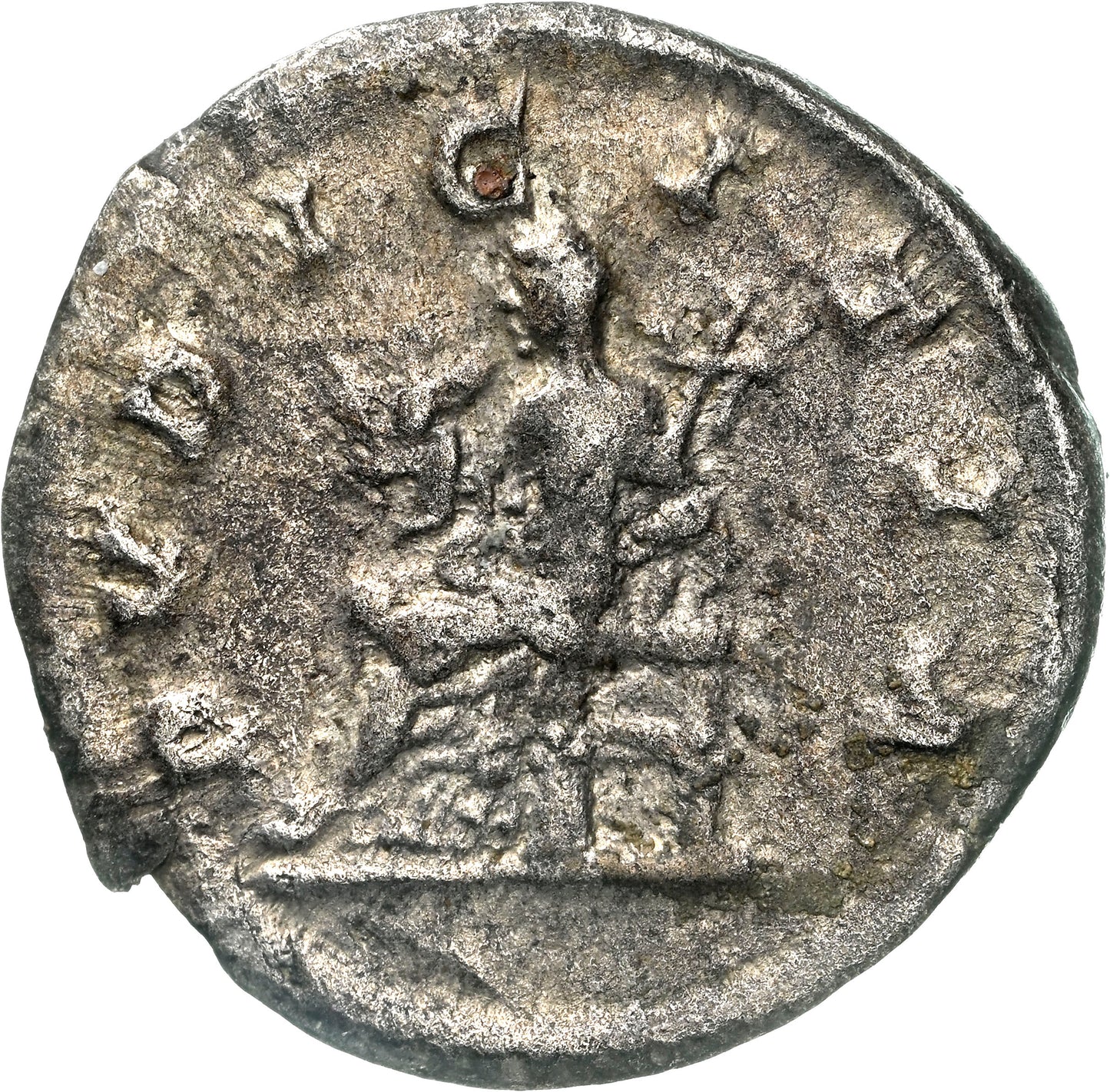 Roman Empire - Julia Maesa - Silver Denarius - NGC Ch VF - RIC:268