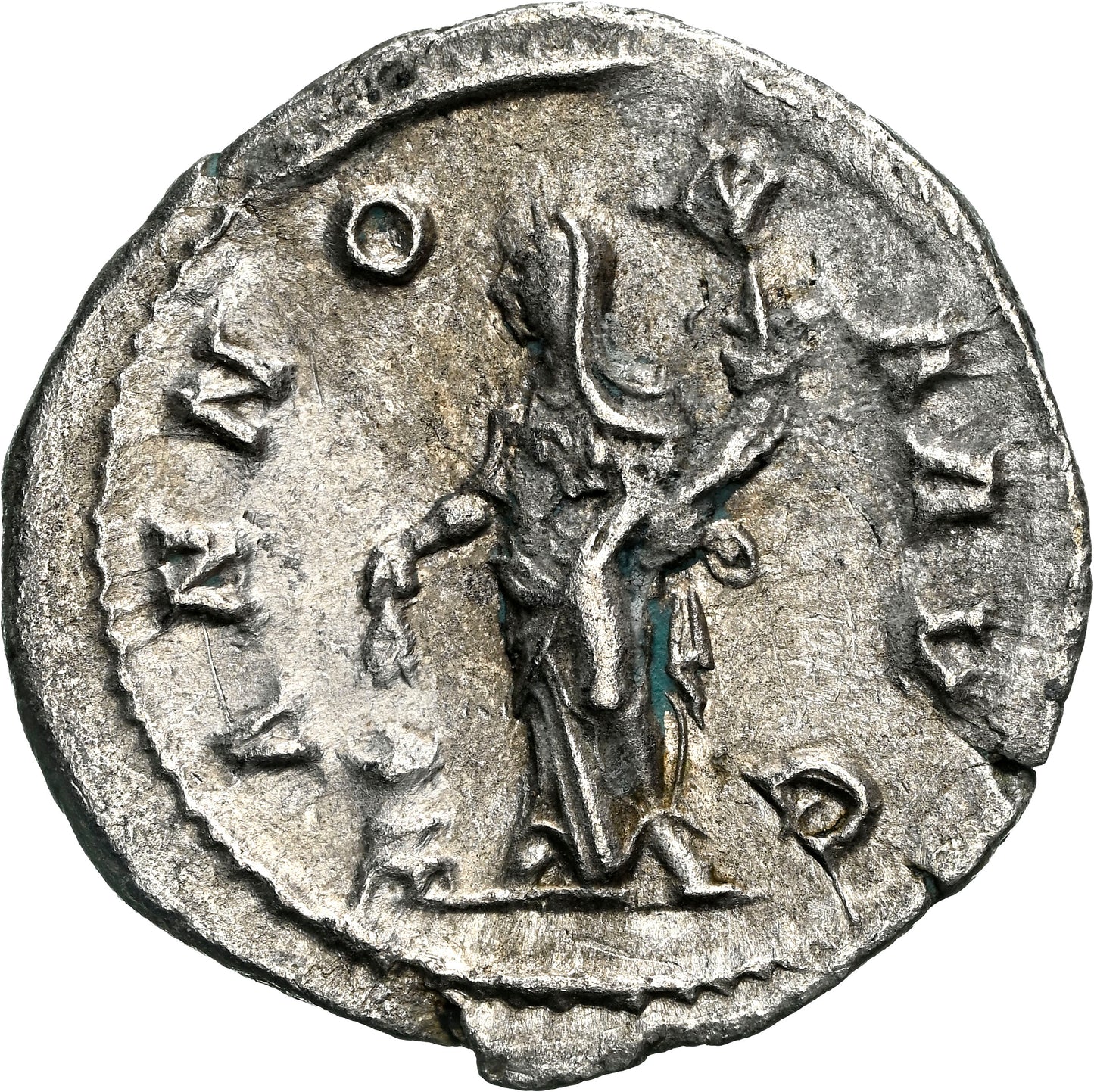 Roman Empire - Severus Alexander - Silver Denarius - NGC Ch XF - RIC:133