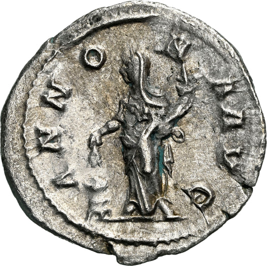 Roman Empire - Severus Alexander - Silver Denarius - NGC Ch XF - RIC:133
