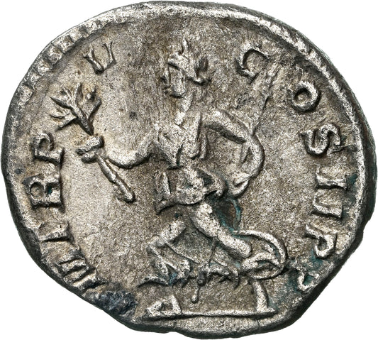 Roman Empire - Severus Alexander - Silver Denarius - NGC Ch VF - RIC:67