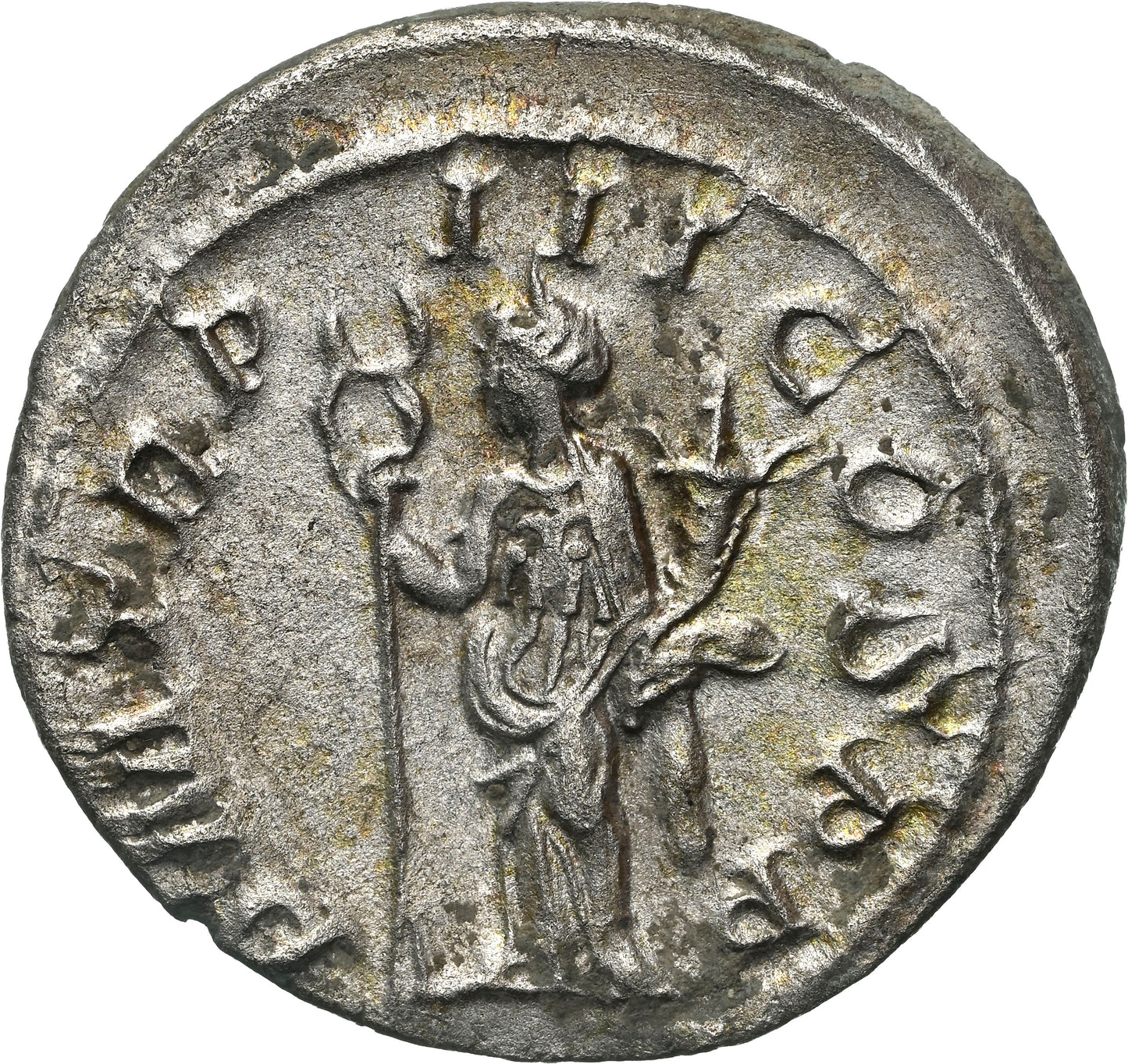 Roman Empire - Philip I - Silver Double-Denarius - NGC AU - RIC:3