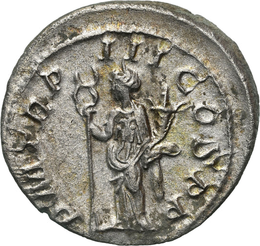 Roman Empire - Philip I - Silver Double-Denarius - NGC AU - RIC:3