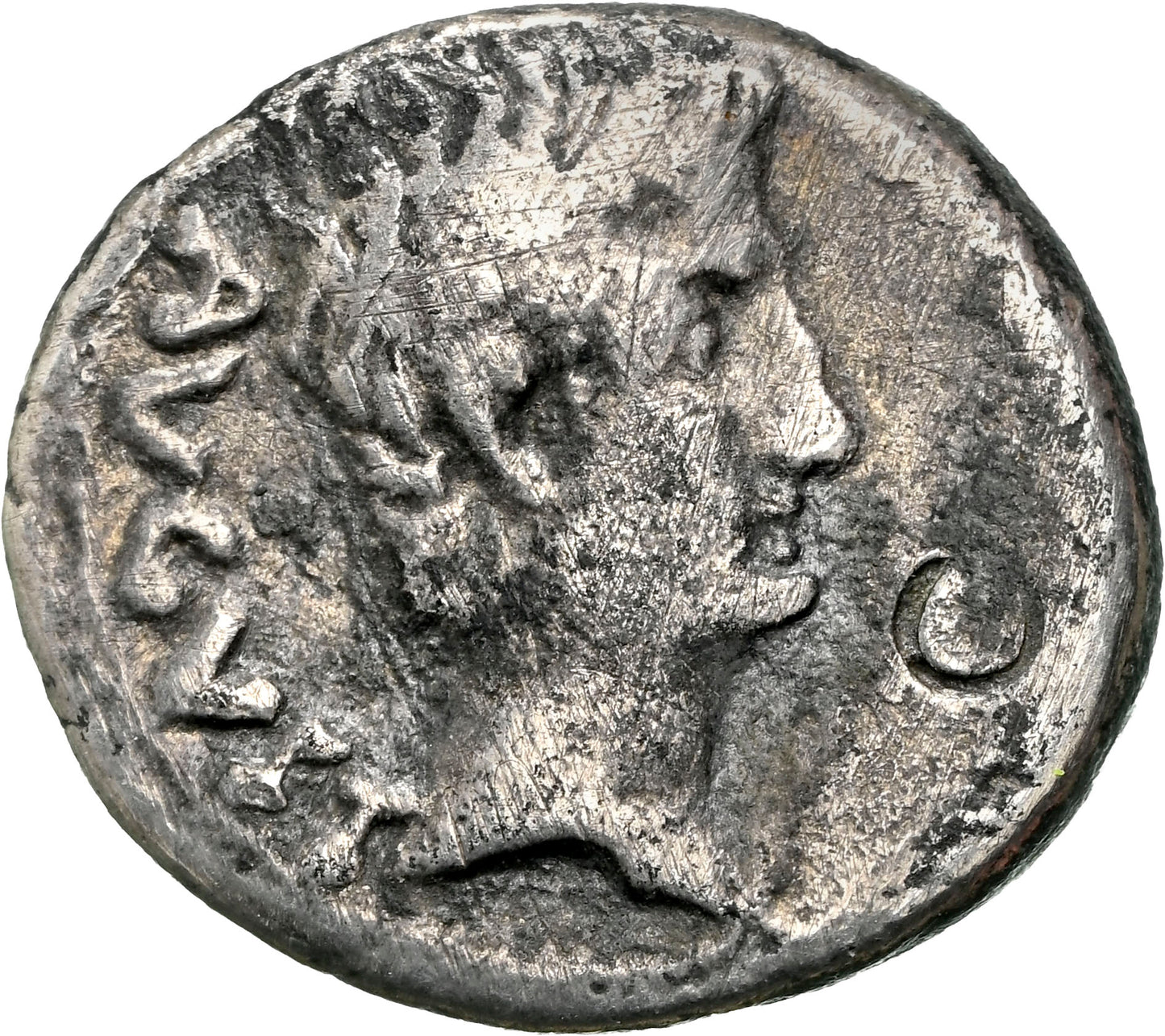 Roman Empire - Augustus - Silver Quinarius - NGC VF - RIC:1a