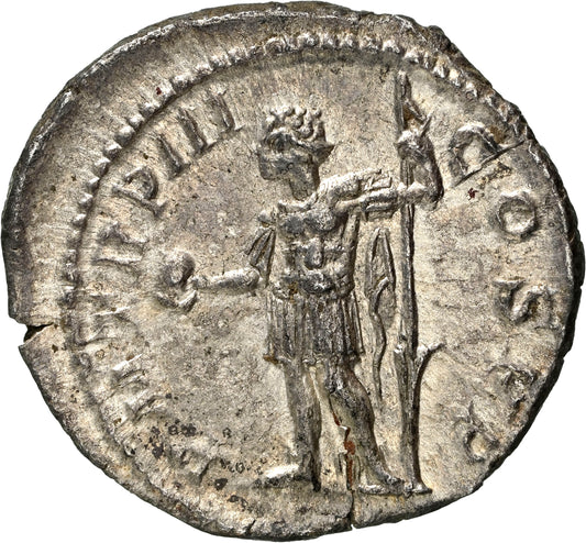 Roman Empire - Severus Alexander - Silver Denarius - NGC MS - RIC:44