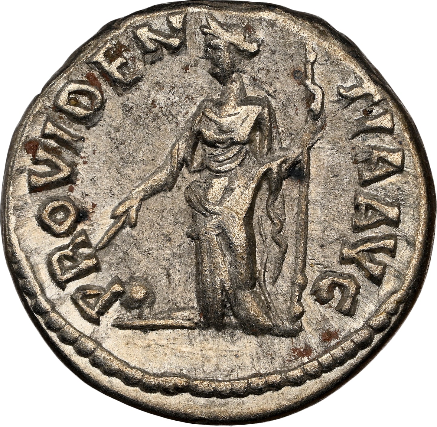 Roman Empire - Septimius Severus - Silver Denarius - NGC XF