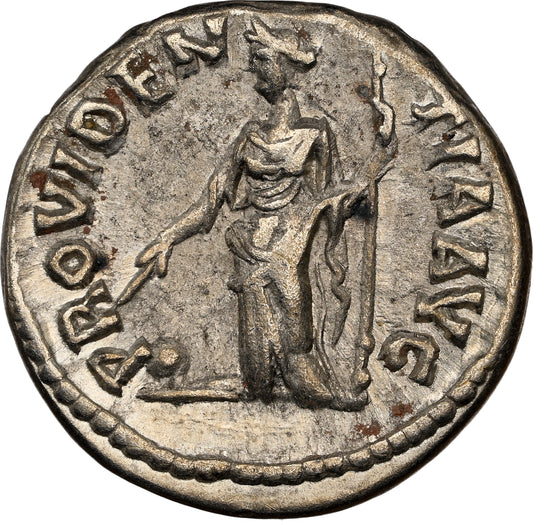 Roman Empire - Septimius Severus - Silver Denarius - NGC XF