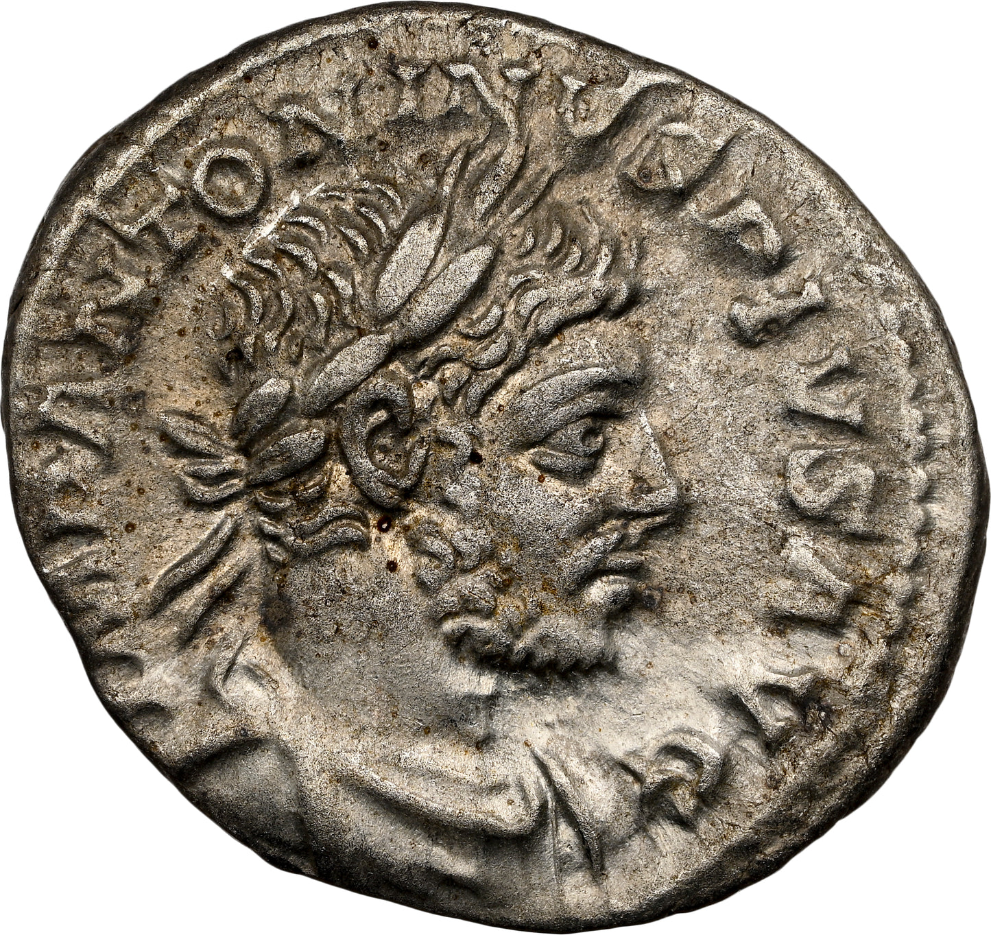 Roman Empire - Elagabalus - Silver Denarius - NGC XF