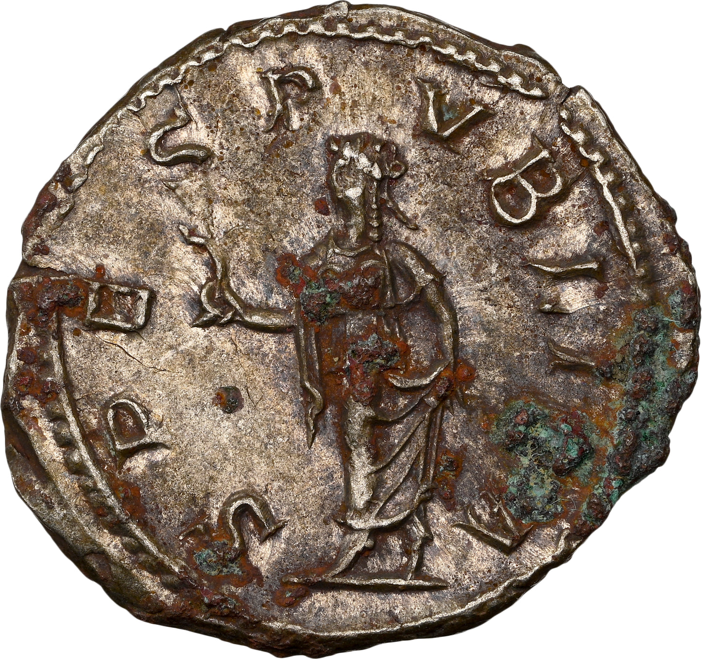 Roman Empire - Severus Alexander - Silver Denarius - NGC Ch AU - RIC:254