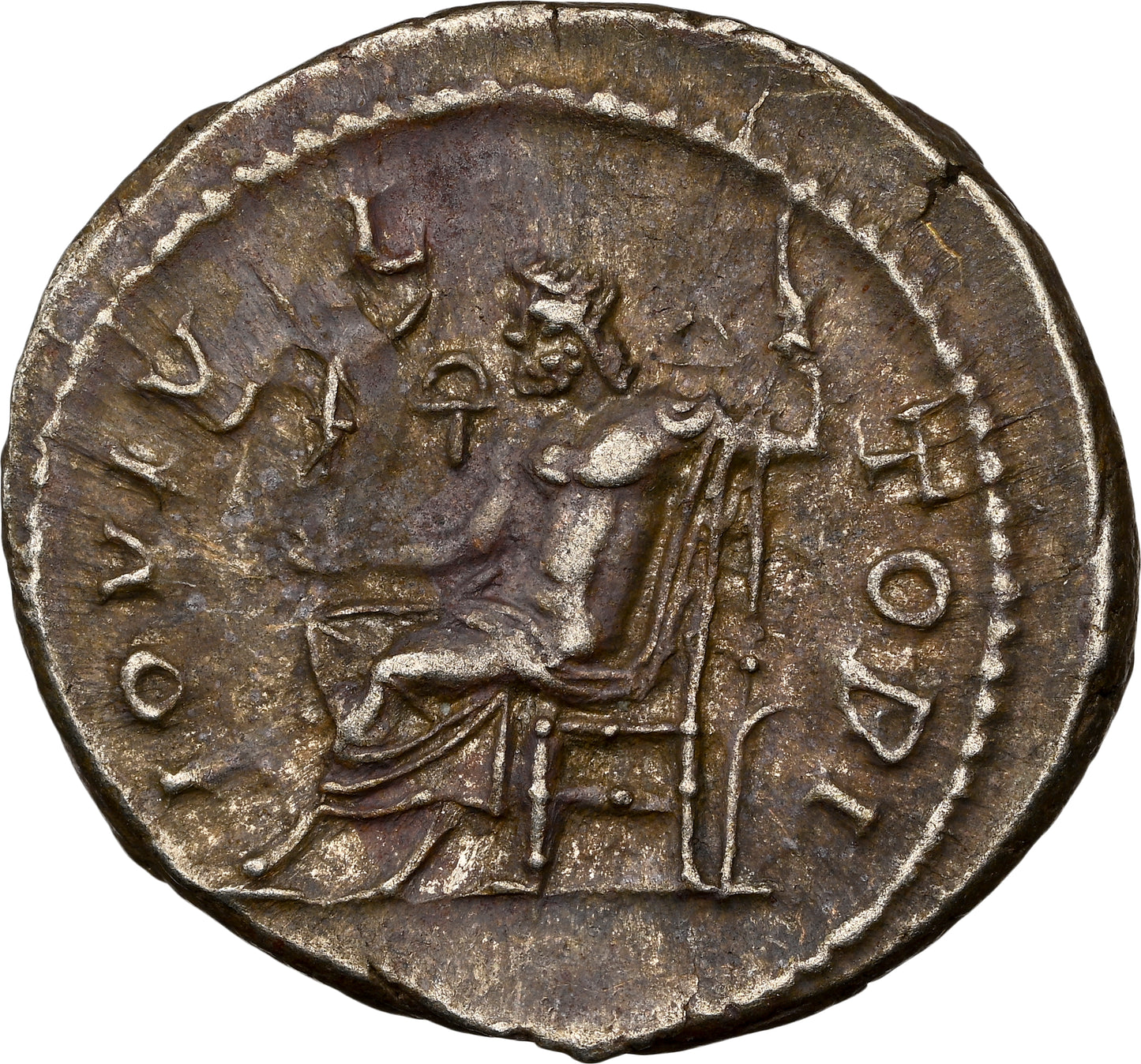 Roman Empire - Severus Alexander - Silver Denarius - NGC AU - RIC:144