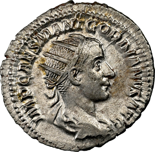 Roman Empire - Gordian III - Silver Double-Denarius - NGC Ch AU - RIC:6