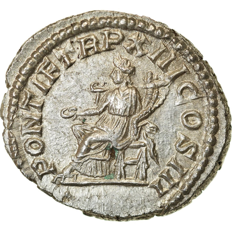Roman Empire - Caracalla - Silver Denarius - NGC MS - RIC:116a