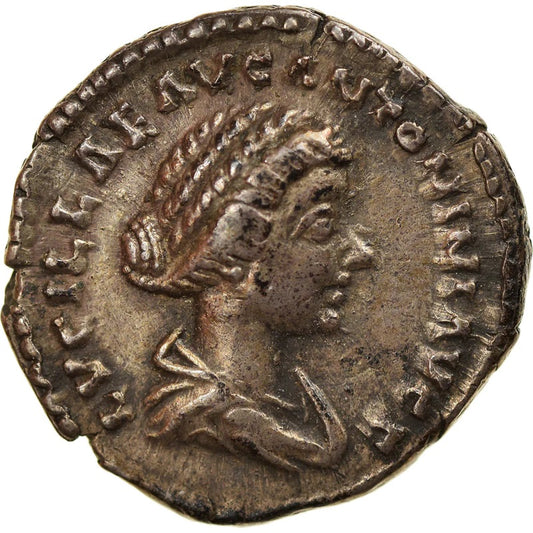 Roman Empire - Lucilla - Silver Denarius - NGC XF - RIC:791