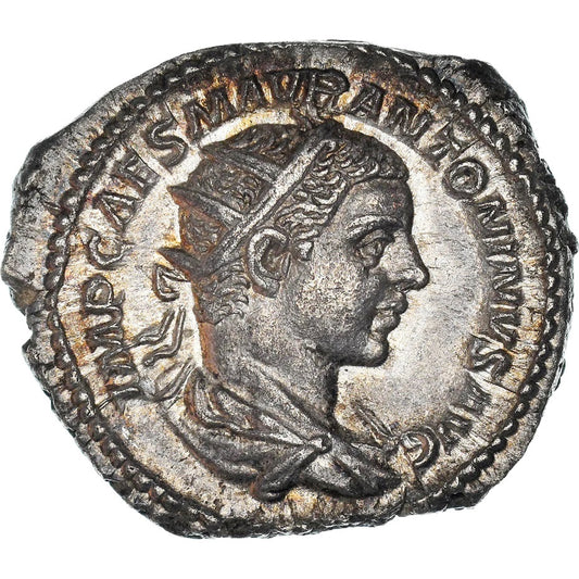Roman Empire - Elagabalus - Silver Double-Denarius - NGC Ch AU - RIC:138