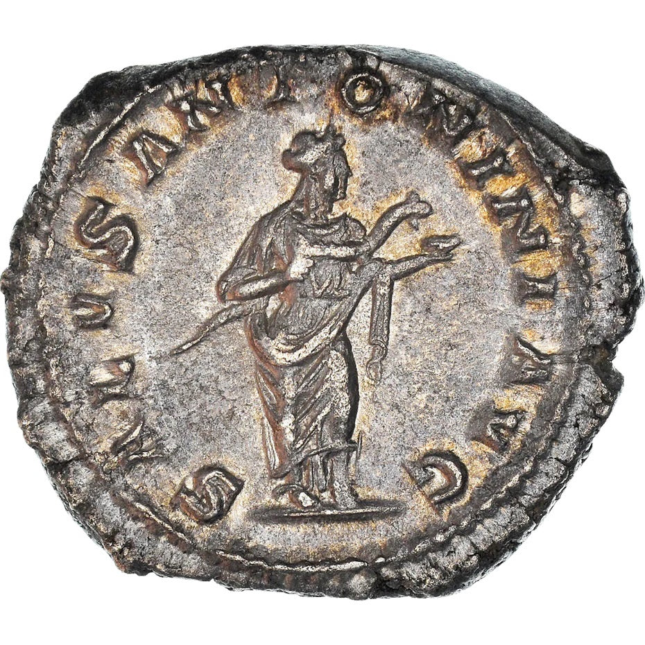 Roman Empire - Elagabalus - Silver Double-Denarius - NGC Ch AU - RIC:138