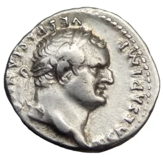 Roman Empire - Titus - Silver Denarius - NGC VF - RIC:948