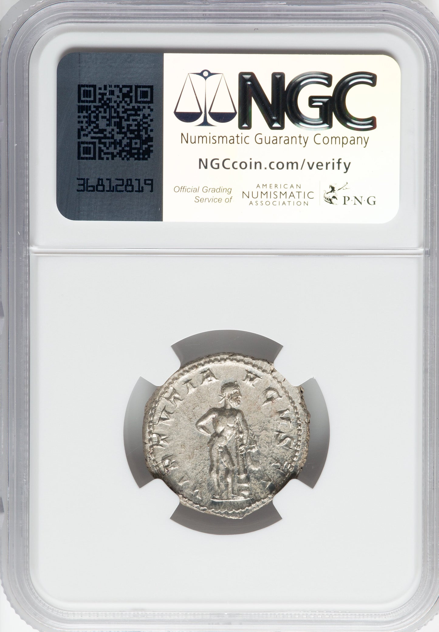 Roman Empire - Gordian III - Silver Double-Denarius - NGC Ch AU