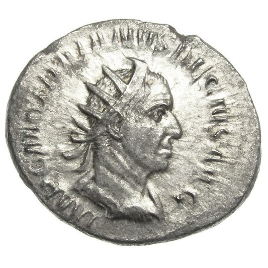 Roman Empire - Trajan Decius - Silver Double-Denarius - NGC Ch AU - RIC:29c