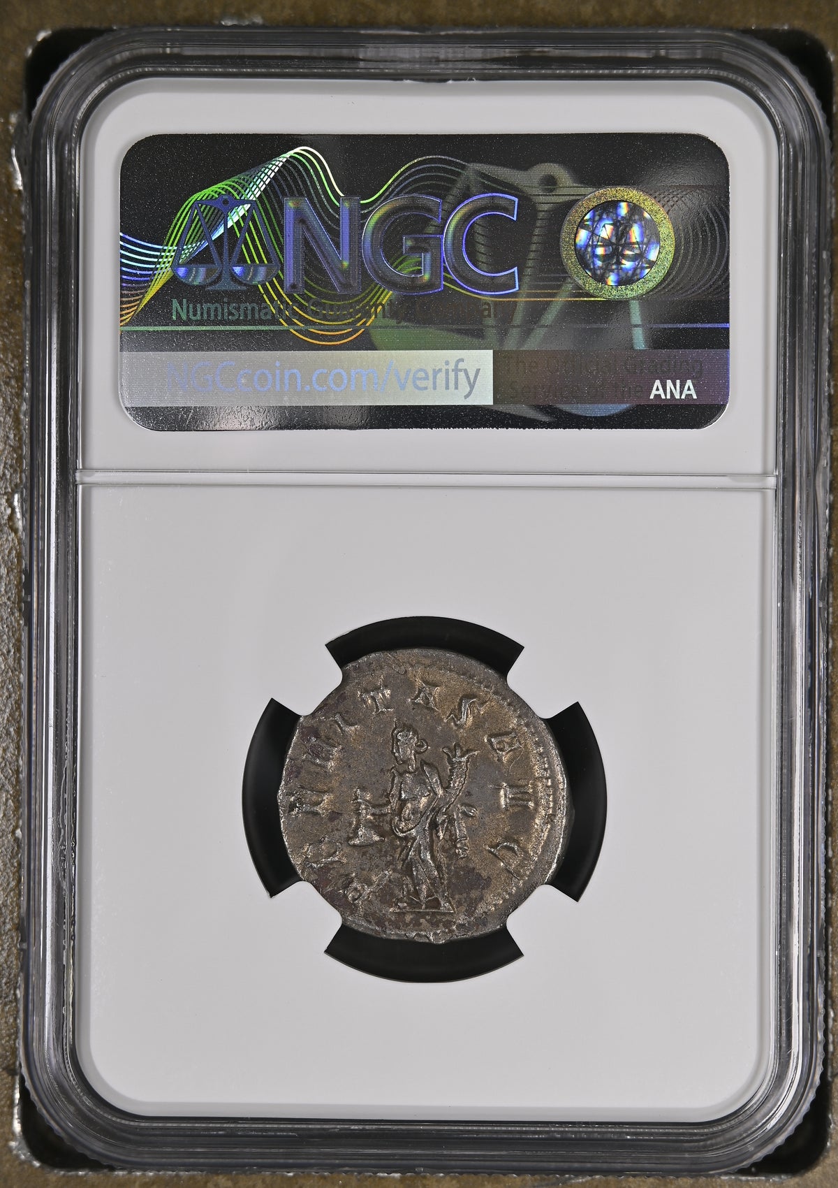 Roman Empire - Trajan Decius - Silver Double-Denarius - NGC Ch VF