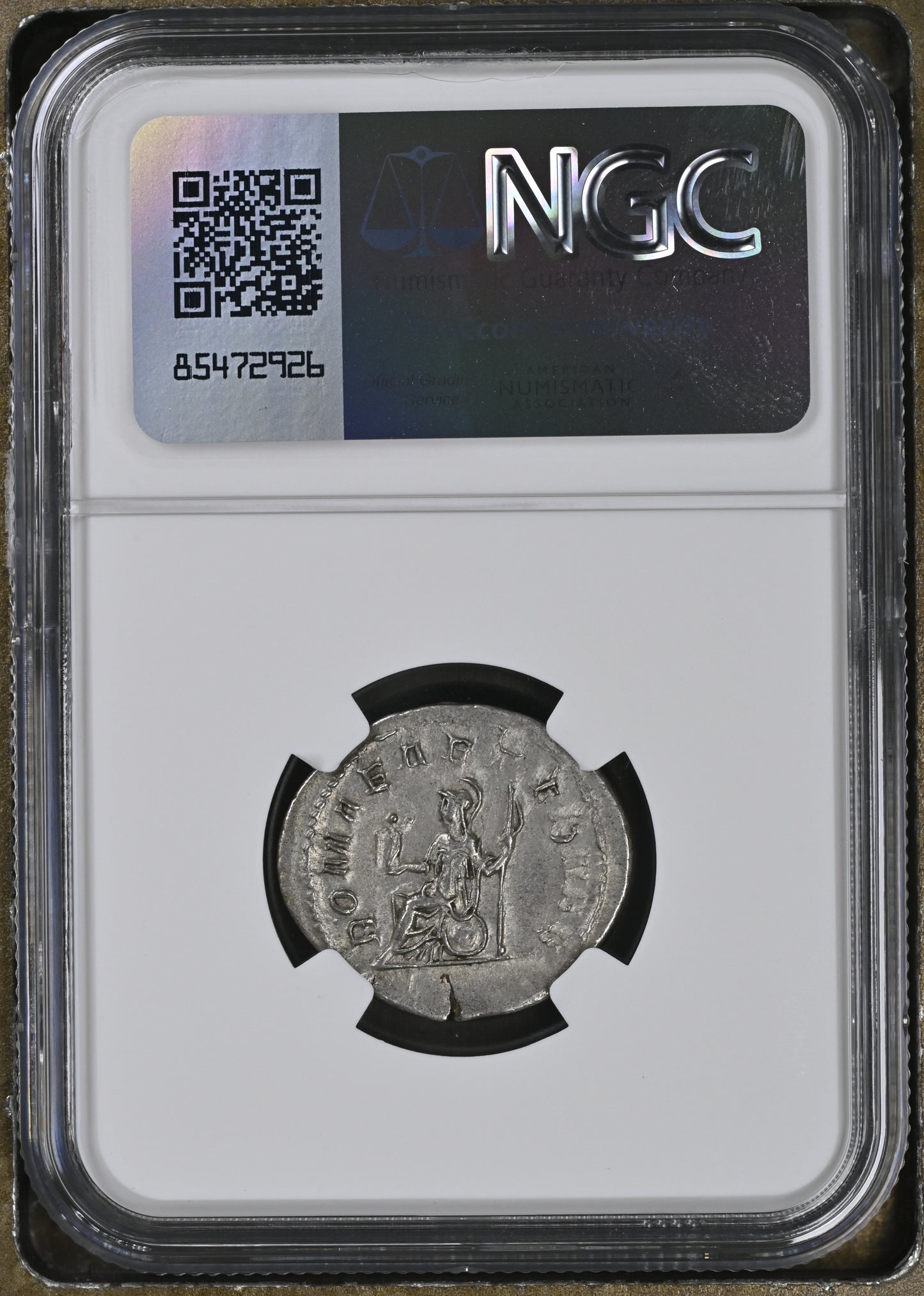 Roman Empire - Philip I - Silver Double-Denarius - NGC Ch XF - RIC:44b