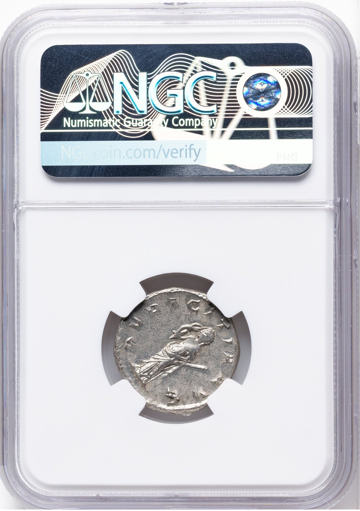 Roman Empire - Herennia Etruscilla - Silver Double-Denarius - NGC Ch XF