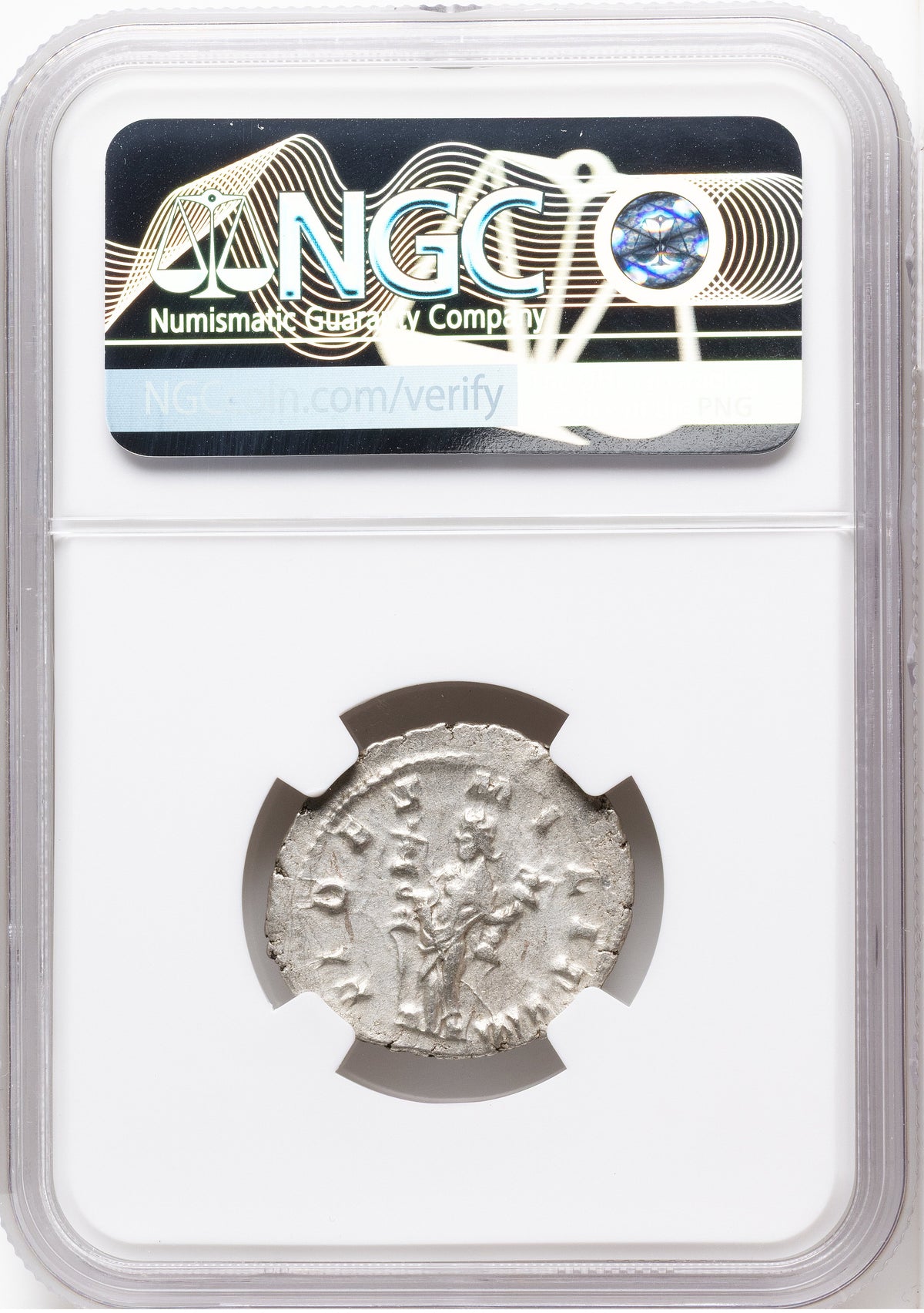 Roman Empire - Valerian I - Billon Double-Denarius - NGC Ch XF