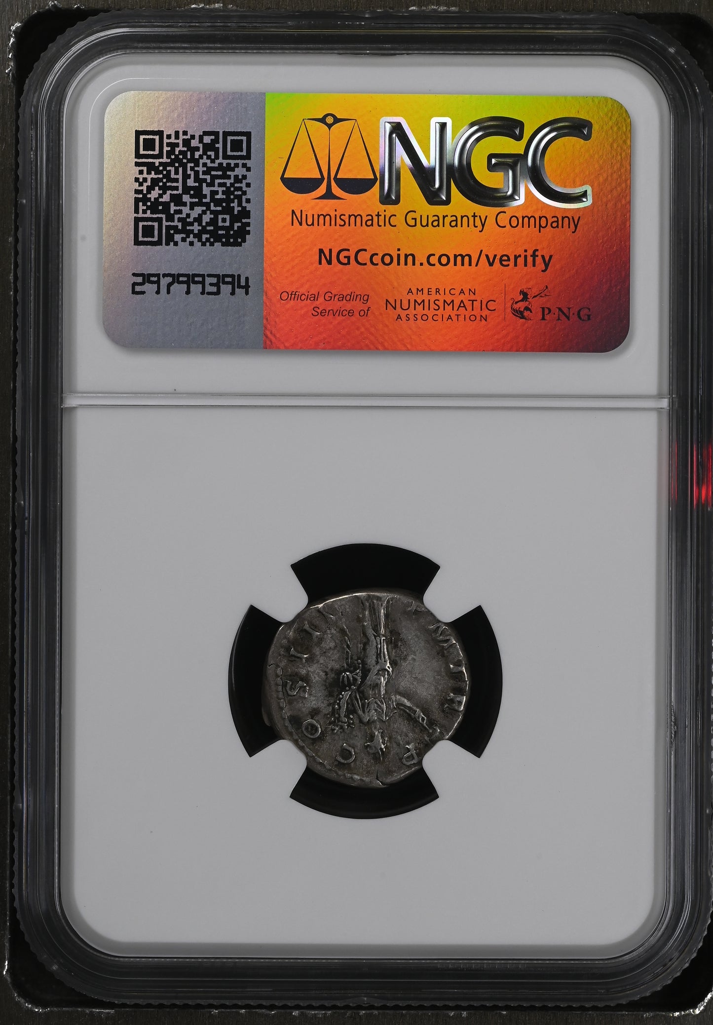 Roman Empire - Hadrian - Silver Denarius - NGC VF - RIC:83