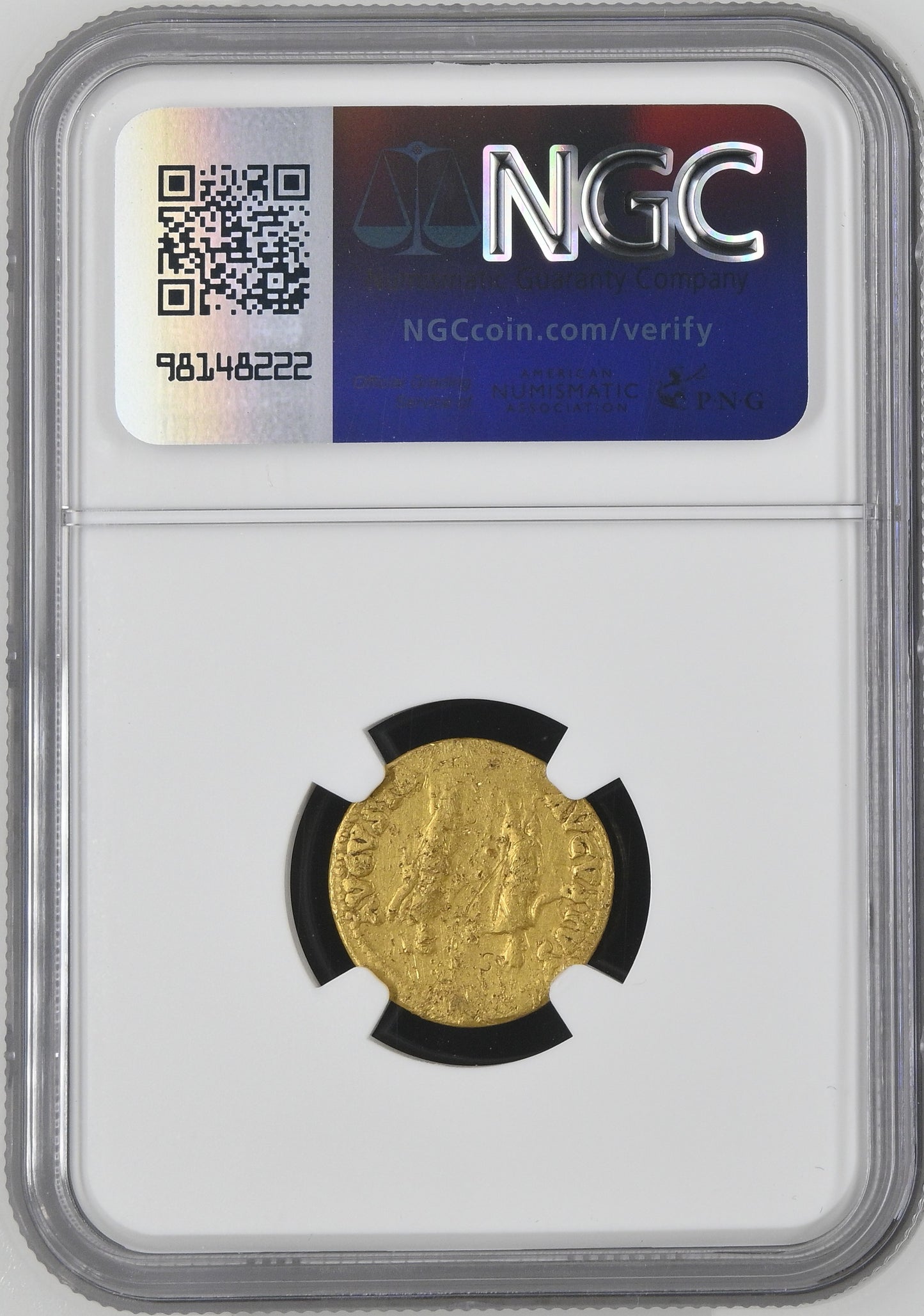 Roman Empire - Nero - Gold Aureus - NGC F - RIC:44