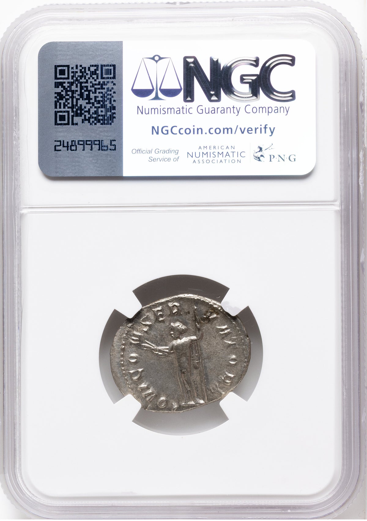 Roman Empire - Valerian I - Billon Double-Denarius - NGC Ch XF