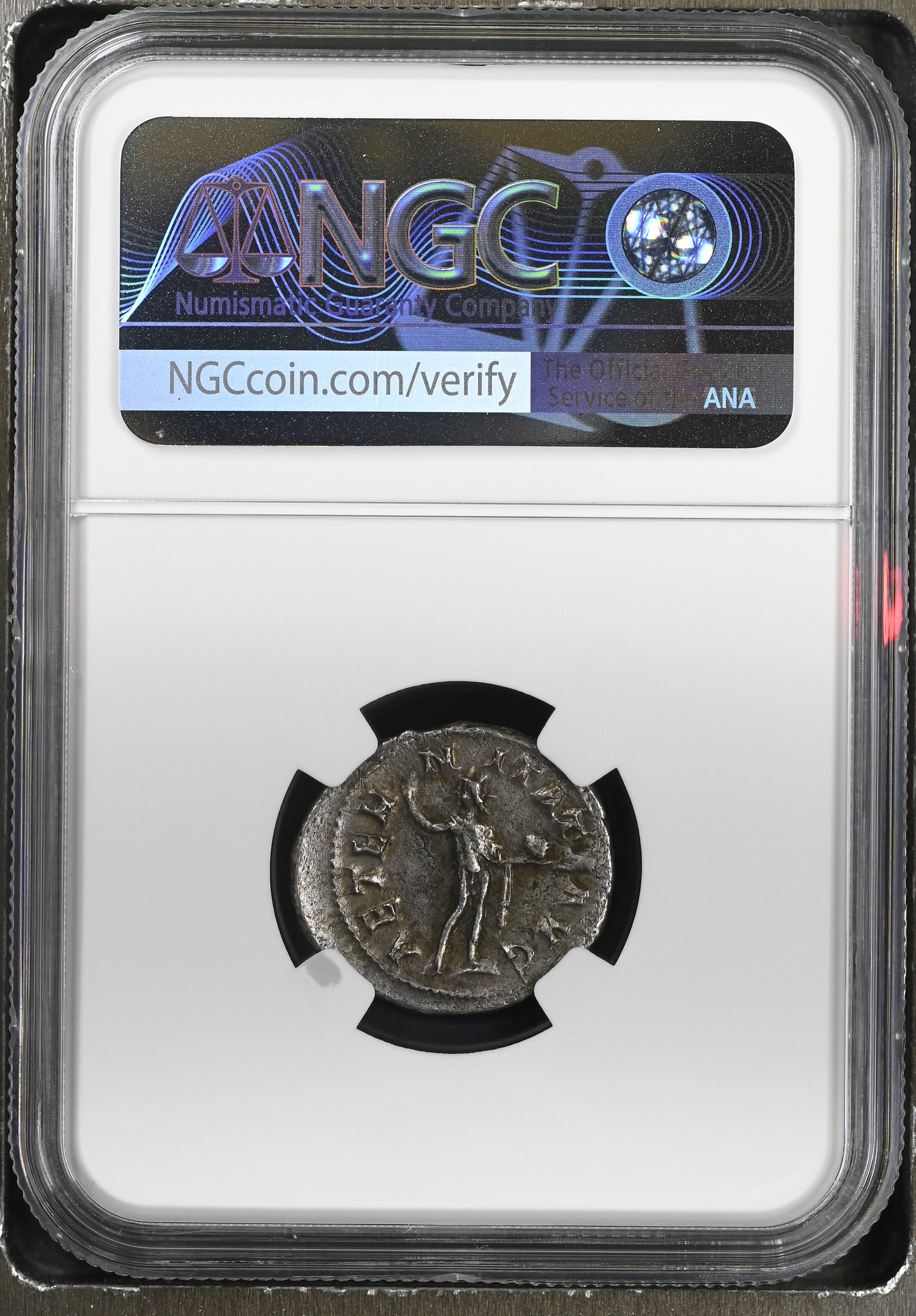 Roman Empire - Gordian III - Silver Denarius - NGC XF