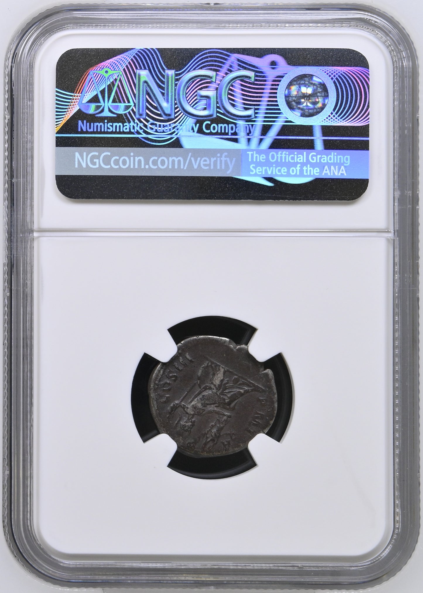 Roman Empire - Hadrian - Silver Denarius - NGC Ch F